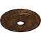 Ekena Millwork Bristol Ceiling Medallion (Canopies up to 3 7/8"), 23 1/2"OD x 3 7/8"ID x 1"P, Root Beer Crackle CM23BIRBC - alternate 4